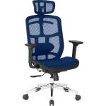 Cadeira Escritório Ergonomica DT3 Diana em Mesh Vidartex, apoio de cabeça 3D, Braço 3D, apoio lombar 2D - Ajuste manual de altura e profundidade, suporta até 120 e altura máx.1,85m(Blue) por R$ 1.279,90 12x sem juros! | Utilize o cupom: VAIBRASIL