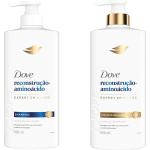 Shampoo e Condicionador Dove Reconstrução Aminoácido 600ml