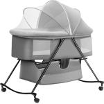 Berço Moises Balanço Mosqueteiro Portátil até 15kgs - Pipdip | Por apenas R$ 380,61 em 8x