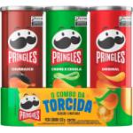 Salgadinho Batata Frita Pringles Tripack Festa Do Futebol 322g por R$ 25,99