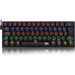 Teclado Mecânico Gamer Fizz Rainbow, Preto | Switch Marrom por R$ 179,99 5x sem juros!