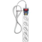 Filtro de Linha CLAMPER iCLAMPER Energia 5, 5 Tomadas, 10A, Cabo 1m, Transparente, por R$57,58