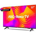 Smart Tv Lcd Led 32" Aoc 32s5155/78g - Wi-fi, Hd, Quad Core, Dolby Áudio, 60 Hz | Utilize o cupom: AQUITEMCUPOM