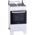 Fogão Atlas 4 Bocas Mesa De Inox Coliseum Plus Branco por R$ 436,30
