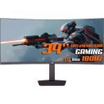 Monitor Gamer SuperFrame Enterprise, 34 Pol, Curvo, UltraWide Quad HD, VA, 1ms, 180Hz