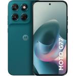 Smartphone Motorola Moto G77 5G - 256GB 24GB (8GB RAM + 16GB RAM Boost) camera 108MP Ultra-Pixel, tela 1.5K extreme Amoled 120hz, ultrarresistente - Verde Escuro por R$ 1.569,04 à vista no Pix!