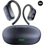 Basike Fone de Ouvido Bluetooth Esportivo 5.4, OWS/TWS Som Estéreo Hi-Fi, ANC e Modo Transparência, Suporta Chamadas de Voz, Resistente a Suor e Respingos, Compatível com Android e iOS Azul
