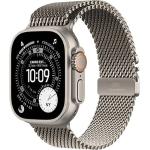 Apple Watch Ultra 3 GPS + Cellular, Caixa em titânio natural de 49 mm com Loop milanesa em titânio natural ‑ P por R$ 8.499,00 em 10x sem juros!
