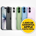 Celular Apple iPhone 17 256GB 5G Tela 6,3 120Hz 48MP iOS Original Novo Lacrado com Garantia Apple