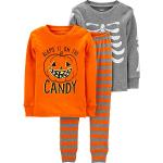 Conjunto de Pijama com Estampa de Halloween Simple Joys by Carter s, Unissex - Tam 6-9M