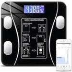 Balança Corporal Bioimpedância Inteligente Digital Aplicativo Para Análise Corporal Medição De Gordura Peso Até 180kg