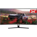 Monitor Gamer Pichau Nexus Wide 34S, 34 Pol, VA, Ultrawide, Curvo, 2K, 1ms, 165Hz, PG-NXS34S-BL01