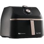 Wap Fritadeira Air Fryer Mega Family 9 Litros Com Cesto Amplo E Circulação De Ar 360°, Timer Sonoro 1900w 127v