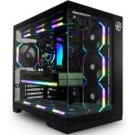 Gabinete Gamer Kalkan Asgard Preto Aquário sem fans KLK00040 | R$ 368 em 7x sem juros