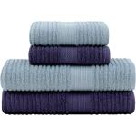 Jogo de toalhas Buddemeyer Doris Banho Azul/Azul Claro 4 peças por R$ 152,91 5x sem juros!