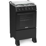 Fogão Itatiaia 4 Bocas Star Clean New Preto por R$ 529,00 10x sem juros!