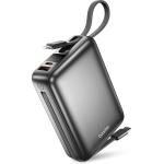 Basike Carregador Portátil, Power Bank 20000mAh com Cabos Integrados, Carregamento Rápido 22.5W(MAX), Compacto, Led Indicador de Bateria para iPhone/Samsung/Huawei/Xiaomi (Cinza) por R$ 161,59 à vista no Pix!