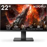 Monitor Koorui 22" FHD 1080p 75Hz | Painel VA, 99% sRGB, Design Slim, HDMI/VGA, Inclinação Ajustável, VESA, Preto, 22N1 por R$ 399,98 7x sem juros!