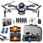 GT8 Drone Com Camera 5G Drone Profissional 4K HD Câmeras FPV Motores Brushless Controle Remoto com HD Tela Quadric por R$ 367,55 à vista! Por Pix