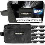 Kit Gillette Mach3 10 cargas + Necessaire por R$ 82,90 à vista! Por Pix