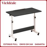 Mesa Giratória 180 Multiuso c/ Rodinhas Altura Ajustável - Notebook Cama Sofá Prática Preto | de: R$ 297,50Apenas R$ 88,05 com cupom1