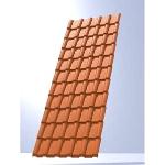 Kit com 10 Telhas de Pvc Plan 198x88cm Ceramica por R$ 819,98 12x sem juros!