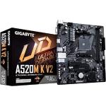 Placa Mãe Gigabyte A520M K V2 (AM4/2xDDR4/HDMI/D-Sub/M.2/USB 3.2)