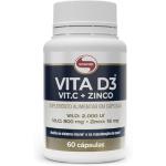 Vitafor Vita D3 Vit.C Zinco - 60 Cápsulas Frete Grátis