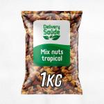 MIX PREMIUM NUTS Castanha de Caju/Castanha do Pará/Amêndoas/Nozes/Cranberry/Uva Passas/Amendoim 1KG | de: R$ 66,53Só R$ 34,93 com cupom1