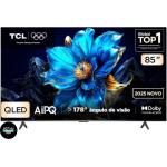 Smart TV TCL 85 Polegadas QLED 4K P7K WiFi Bluetooth Google TV HDR10 Dolby Atmos Dolby Vision 85P7K