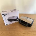 Sanduicheira e grill, Inox Pgr02i, Preto, 220V, Philco
