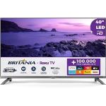 Smart Tv 42” Britânia Roku Tv Dolby Audio Btv42g6fr2cp