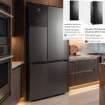 Geladeira Electrolux Multidoor Efficient Com Autosense e Inverter 590L Black Inox Look (IM8B) 220V