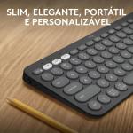 Amazon - Teclado sem Fio Logitech Pebble Keys 2 K380s
