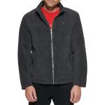 Jaqueta masculina clássica de lã polar da Tommy Hilfiger (tamanhos regular e grande e alto) BlackCharcoal XXGG por R$ 311,36 à vista! Por Pix