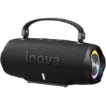 INAVA Caixa De Som Bluetooth 5.4 Com Música 12 Horas Por Dia - Som Estéreo Explosivo, Luzes RGB por R$ 112,10
