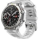 Relógio inteligente T-Rex 3 with 48mm, GPS (with Privacy), Mapas Offline, Long Battery Life,328 Feet Water-Resistant, 170 Modos Fitness/Sport, AI, Voice Control, para Android ou iOS (Trex 3 Grey) por R$ 1.187,39 12x sem juros! cupom: CHUTOUOPRECO!