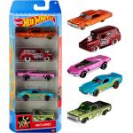 Amazon - Pacote 5 Carros Sortidos, Hot Wheels, Mattel, Multicor