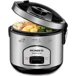 PANELA ELÉTRICA DE ARROZ MONDIAL PRATIC RICE PE-43 INOX - 127V por R$ 132,90 à vista! cupom: CHUTOUOPRECO!