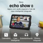 Echo Show 8 (3 geração) Smart display com áudio