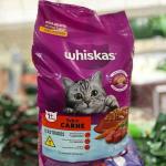 Ração Whiskas Carne para Gatos Adultos 10,1 Kg