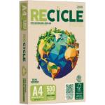 Papel Recicle A4 Multiuso 75g Com 500fls | 100% Reciclado por R$ 25,28