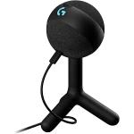 Microfone Condensador Gamer Logitech G Yeti Orb com RGB LIGHTSYNC, Captação Cardioide, Conexão USB Plug and Play para Gravação de Conteúdo e Streaming em PC e Mac - Preto por R$ 279,90 em 6x sem juros!