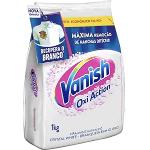 Tira Manchas Vanish em Pó Crystal White Oxi Action para roupas brancas Refil Econômico 1kg por R$ 34,89 à vista!