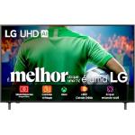 Smart TV 4K 50 LG UHD 50UA85 Processador 7 AI Ger8 4K Super Upscaling Google Cast Alexa Integrado Controle AI Smart Magic WebOS 25 Frete Grátis