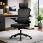 2x Cadeira de Escritório Ergonômica Florença BlidShop, Preta