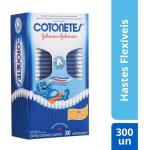 Hastes Flexíveis Cotonetes 300 unidades