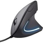 Mouse Trust Verto USB Ergonômico Vertical por R$ 74,00 à vista!