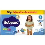 Fralda Babysec Ultrasec Galinha Pintadinha XG com 76