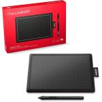 Mesa Digitalizadora One By Wacom CTL472, Pequena | Pen LP-190K, Preto e Vermelho por R$ 233,65 à vista no Pix!